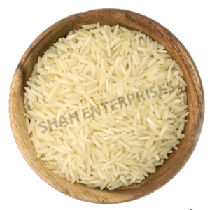 Premium Sharbati rice, a budget-friendly alternative to Basmati.