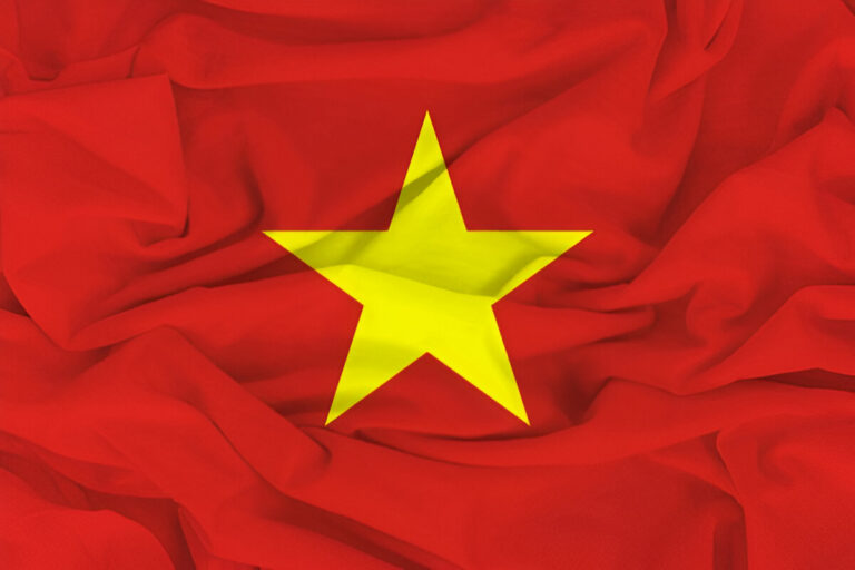 Vietnamese rice ready for export in bulk shipments.