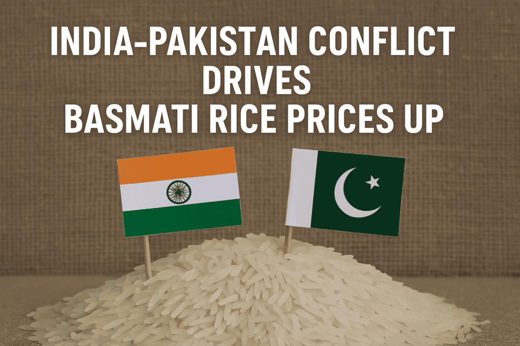 Impact of India-Pakistan conflict on Basmati rice prices global trade and export consequences