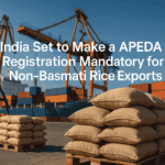 APEDA registration mandatory for non-Basmati rice exports from India.