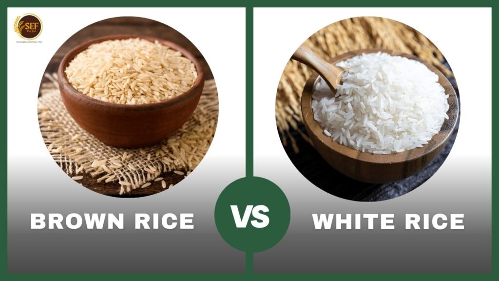 Brown rice and white rice comparison for weight loss