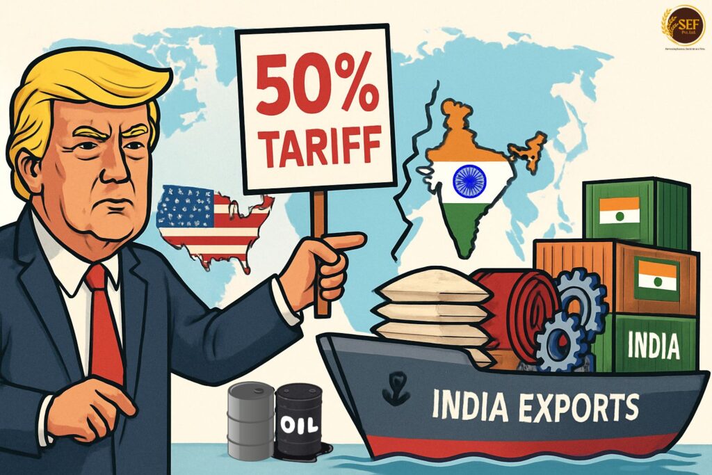 Trump Hits India with 50% Tariff Over Russian Oil Deal, Exports at Risk -  Shah Enterprises