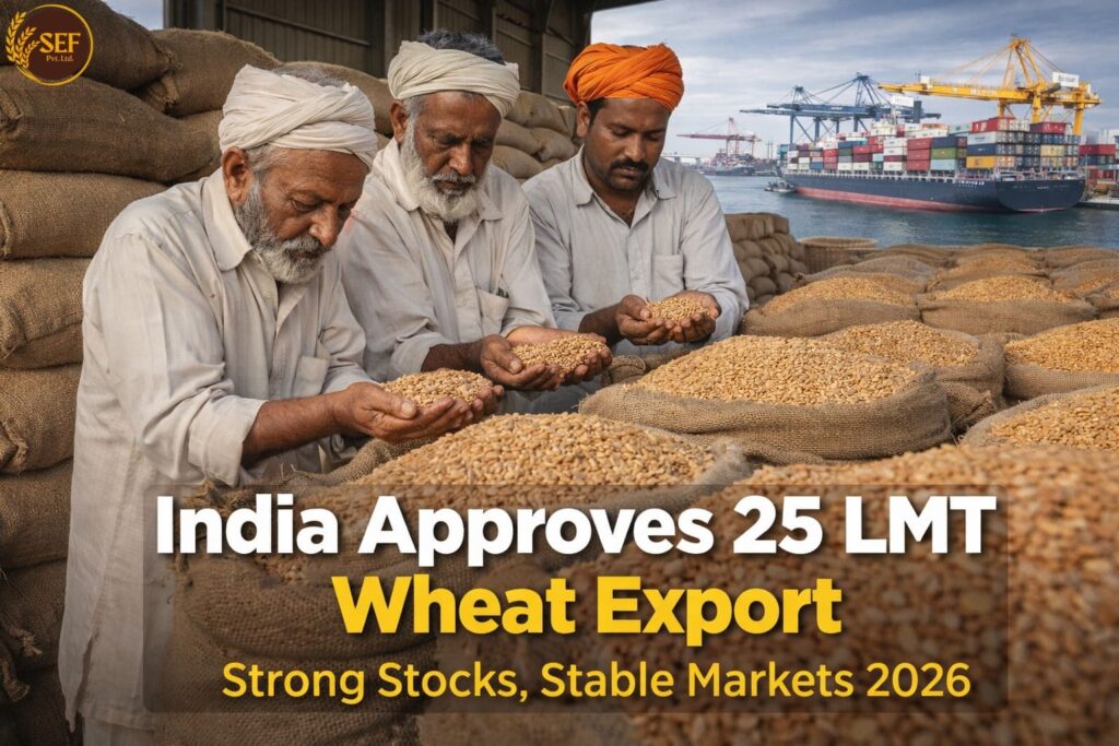 India approves 25 lakh tonnes wheat export amid strong FCI stock position