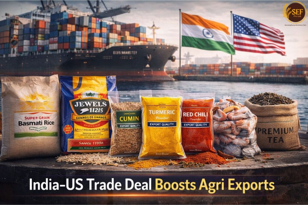 India US trade deal boosting agricultural exports including rice and spices