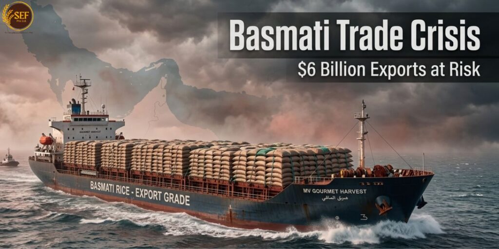 Cargo ship carrying basmati rice facing disruption due to West Asia conflict